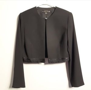 Selina classic blazer/jacket beads black size 6